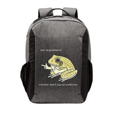 Frog Me No Problemo Narrator But It Was All Problemo Vector Backpack