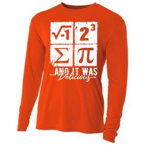 Funny Maths Nerdy Joke Cooling Performance Long Sleeve Crew