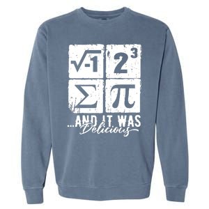 Funny Maths Nerdy Joke Garment-Dyed Sweatshirt