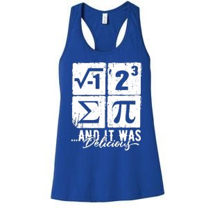 Funny Maths Nerdy Joke Women's Racerback Tank