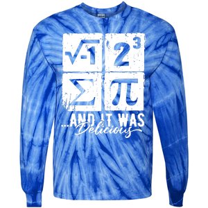 Funny Maths Nerdy Joke Tie-Dye Long Sleeve Shirt