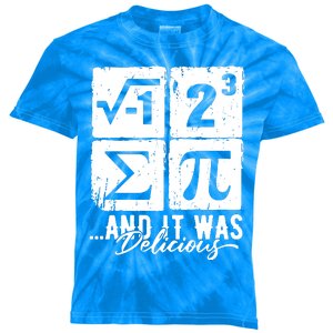 Funny Maths Nerdy Joke Kids Tie-Dye T-Shirt