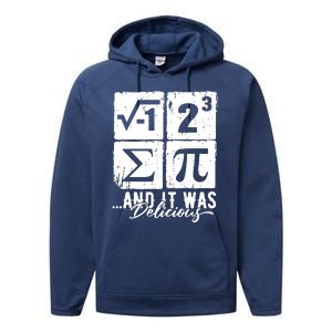 Funny Maths Nerdy Joke Performance Fleece Hoodie