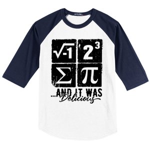 Funny Maths Nerdy Joke Baseball Sleeve Shirt