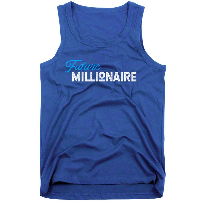 Future Millionaire Novelty Gift Funny Gift Tank Top