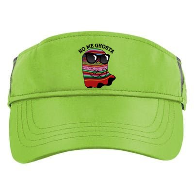 Funny Mexican No Me Ghosta Halloween Ghost Adult Drive Performance Visor