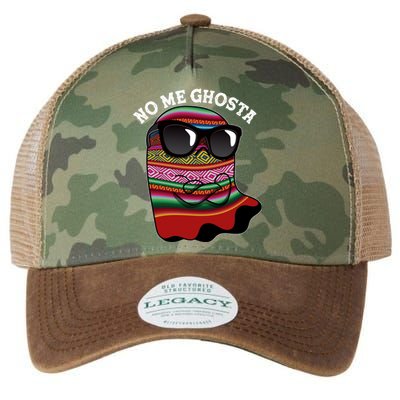 Funny Mexican No Me Ghosta Halloween Ghost Legacy Tie Dye Trucker Hat