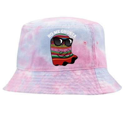 Funny Mexican No Me Ghosta Halloween Ghost Tie-Dyed Bucket Hat