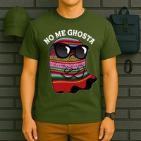 Funny Mexican No Me Ghosta Halloween Ghost T-Shirt