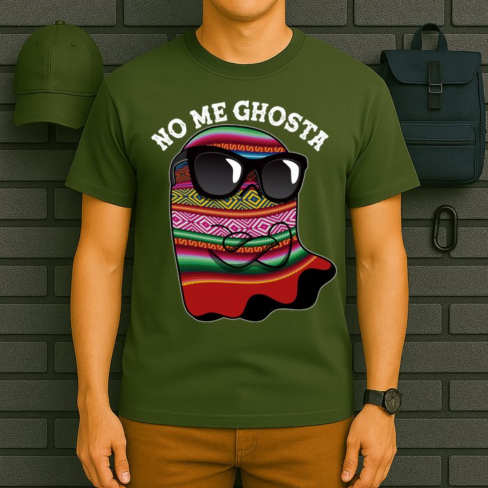 Funny Mexican No Me Ghosta Halloween Ghost T-Shirt