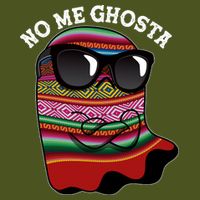 Funny Mexican No Me Ghosta Halloween Ghost T-Shirt