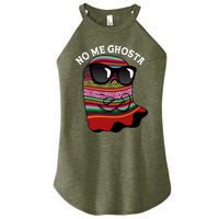 Funny Mexican No Me Ghosta Halloween Ghost Women’s Perfect Tri Rocker Tank