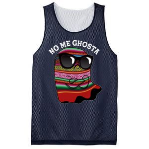 Funny Mexican No Me Ghosta Halloween Ghost Mesh Reversible Basketball Jersey Tank