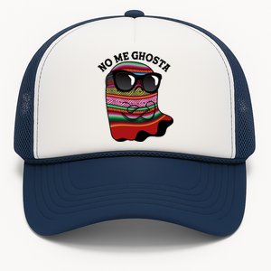 Funny Mexican No Me Ghosta Halloween Ghost Trucker Hat