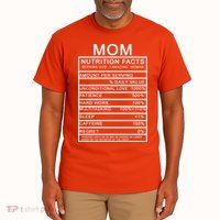 Funny Mom Nutrition Facts Tall T-Shirt