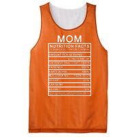 Funny Mom Nutrition Facts Mesh Reversible Basketball Jersey Tank