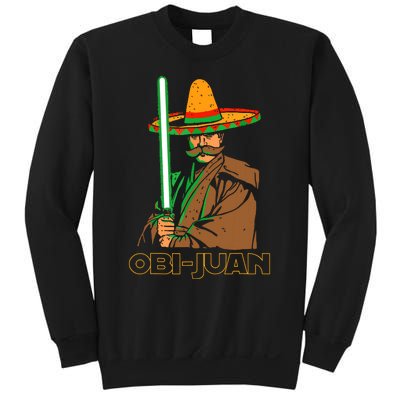 Funny Mexican Obi Juan Movie Parody Nerd Cinco De Mayo Gift Sweatshirt