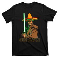 Funny Mexican Obi Juan Movie Parody Nerd Cinco De Mayo Gift T-Shirt