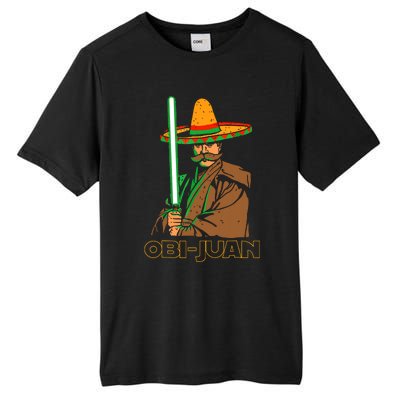 Funny Mexican Obi Juan Movie Parody Nerd Cinco De Mayo Gift Tall Fusion ChromaSoft Performance T-Shirt