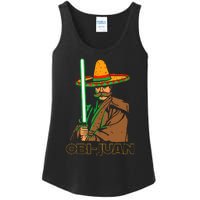 Funny Mexican Obi Juan Movie Parody Nerd Cinco De Mayo Gift Ladies Essential Tank