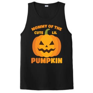 Funny Mommy Of The Cute Lil Pumpkin Halloween Gift PosiCharge Competitor Tank