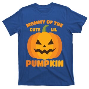 Funny Mommy Of The Cute Lil Pumpkin Halloween Gift T-Shirt