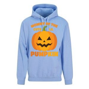 Funny Mommy Of The Cute Lil Pumpkin Halloween Gift Unisex Surf Hoodie