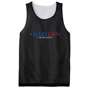 Funny Morals Of An Alley Cat For President 2024 Gift Mesh Reversible Basketball Jersey Tank