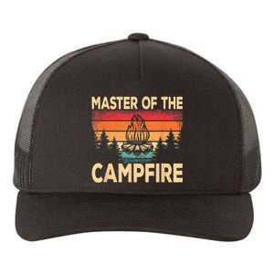 Funny Master Of The Campfire Camper Outdoorlife Camping Yupoong Adult 5-Panel Trucker Hat