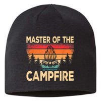 Funny Master Of The Campfire Camper Outdoorlife Camping Sustainable Beanie