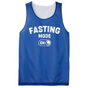 Fasting Mode On Cool Ramadan Karim Design Gift Mesh Reversible Basketball Jersey Tank