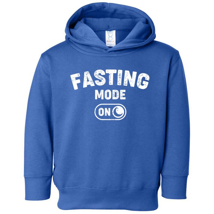 Fasting Mode On Cool Ramadan Karim Design Gift Toddler Hoodie