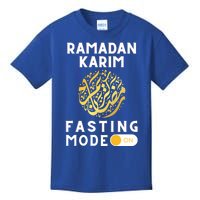 Fasting Mode On Funny Ramadan Mubarak Karim For Muslims Gift Kids T-Shirt