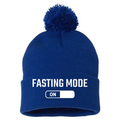 Fasting Mode On Islamic Holidays Ramadan Muslim Gift Pom Pom 12in Knit Beanie