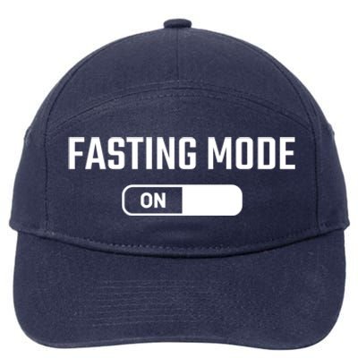 Fasting Mode On Islamic Holidays Ramadan Muslim Gift 7-Panel Snapback Hat