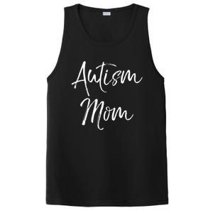 funny Mom of Boys Autism Gift Idea for Mother's Day PosiCharge Competitor Tank