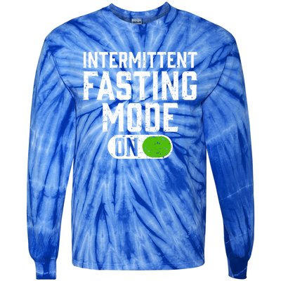 Fasting Mode On Long Term And Intermittent Fasting Gift Tie-Dye Long Sleeve Shirt