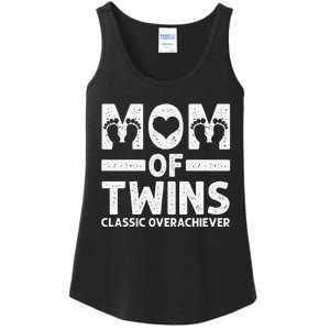 Funny Mom Of Twins Classic Overachiever Cool Twin Mom Gift Ladies Essential Tank