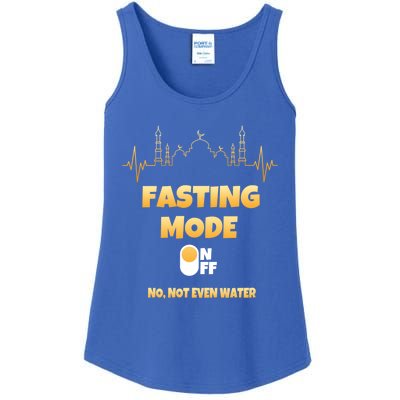 Fasting Mode On Not Even Water Ramadan Gift Ladies Essential Tank