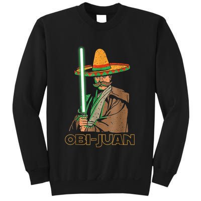Funny Mexican Obi Juan Movie Parody Nerd Cinco De Mayo Gift Sweatshirt