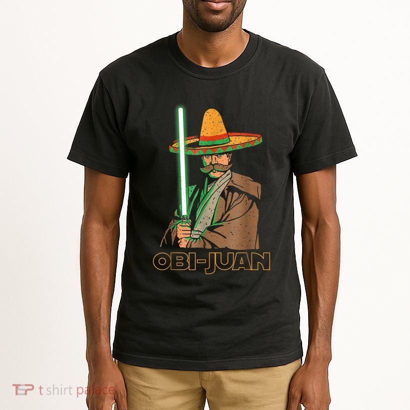 Funny Mexican Obi Juan Movie Parody Nerd Cinco De Mayo Gift Tall T-Shirt