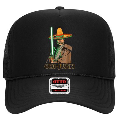 Funny Mexican Obi Juan Movie Parody Nerd Cinco De Mayo Gift Trucker Hat