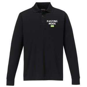 Fasting Mode On Ramadan Muslim Gift Performance Long Sleeve Polo