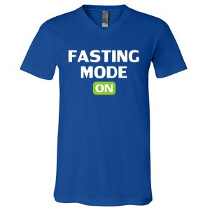 Fasting Mode On Ramadan Muslim Gift V-Neck T-Shirt