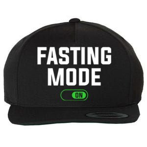 Fasting Mode On Weight Loss Workout Diet Gift Wool Snapback Cap