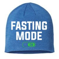 Fasting Mode On Weight Loss Workout Diet Gift Sustainable Beanie