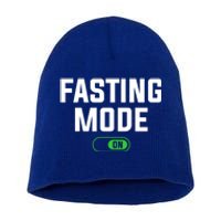 Fasting Mode On Weight Loss Workout Diet Gift Short Acrylic Beanie