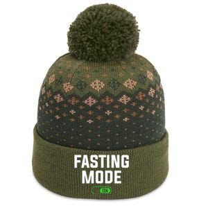 Fasting Mode On Weight Loss Workout Diet Gift The Baniff Cuffed Pom Beanie