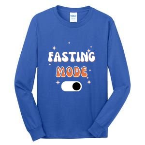 Fasting Mode On Ramadan MuBarak Gift Tall Long Sleeve T-Shirt