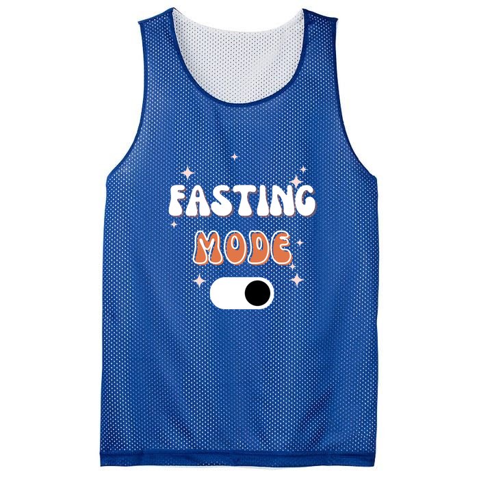 Fasting Mode On Ramadan MuBarak Gift Mesh Reversible Basketball Jersey Tank